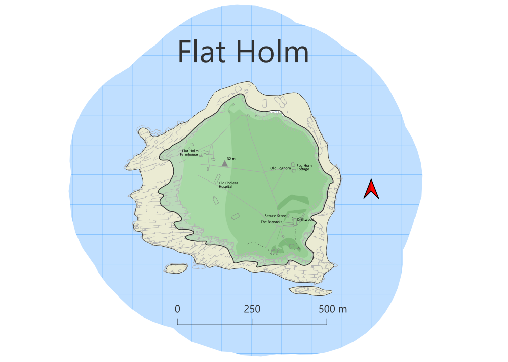 Flat Holm. Flat Holm.