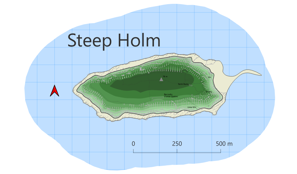 Steep Holm. Steep Holm.