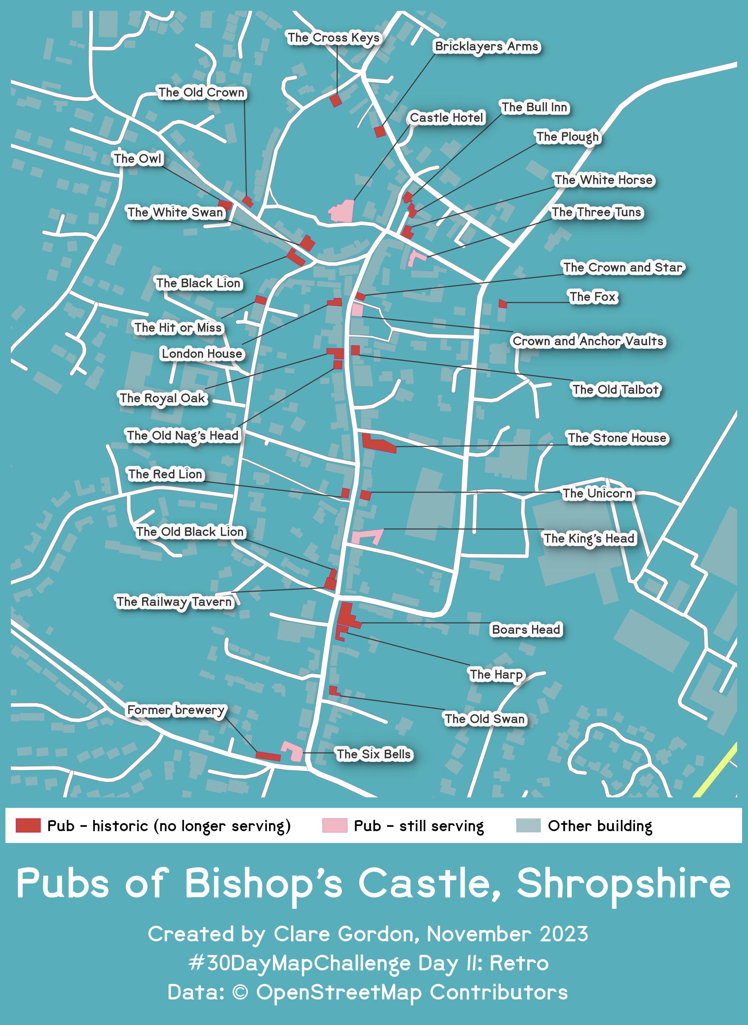 Bishop's Castle Pubs - current and former. Bishop’s Castle Pubs - current and former.